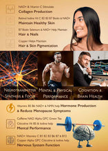 Load image into Gallery viewer, Energise-X NMN: Genius & Feel Limitless pills - Maximum Physical Energy & Mental Performance - All Vitamins & Minerals