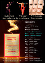 Load image into Gallery viewer, FEEL ALIVE - NMN-XR: NMN Resveratrol + All Vitamins & Minerals, Anti-Ageing, Energy, Virility & Fertility, Peri & Menopause Support - unisex