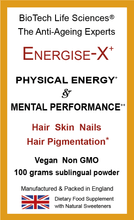 Load image into Gallery viewer, Energise X - Maximum Performance - Minimum Effort - Reduce Tiredness. Excellent Hair Skin Nails & Bones - Ladies