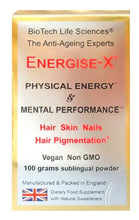 Load image into Gallery viewer, Energise-X Drink &amp; Sublingual Powder - Virility, Fertility, Pregnancy &amp; Nursing Support - Unisex - NAD+ NMN CoQ10 Vitamins - Increase Energy
