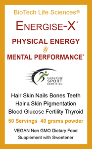 Energise-X Drink & Sublingual Powder, NAD+ NMN CoQ10 Vitamins - Increase Energy, Reduce Fatigue - Anti-Ageing
