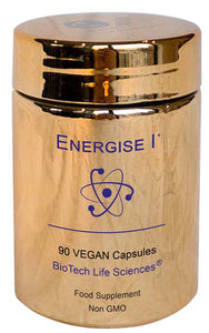 FEEL GREAT Energise 1 -  Increase Energy, Brain & Heart Health - Hair Skin Fertility & Menopause - 1,000 mg NMN CoQ10 Magnesium All Vitamins & Minerals