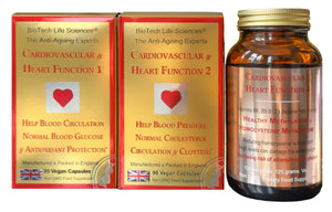 Heart Cardiovascular 1 -  Help Blood Circulation Normal Blood Glucose + Antioxidant Protection