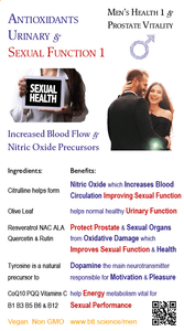 Prostate Vitality 1: Sexual & Urinary Function + Fertility - Protect Sexual Organs against Oxidative Damage