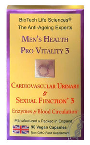 Prostate Vitality 3: Cardiovascular & Sexual Function - help Blood Circulation