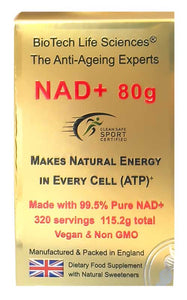 NAD+ NMN Resveratrol Drink & Sublingual Powder - Pharmaceutical Purity >99.5
