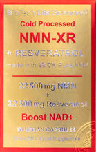 Load image into Gallery viewer, FEEL ALIVE - NMN-XR - Virility Fertility Pregnancy &amp; Nursing Support Increase Energy - Unisex - NMN Resveratrol + Vitamins
