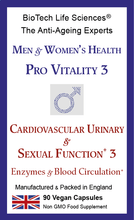 Load image into Gallery viewer, Pro Vitality 3: Cardiovascular Urinary &amp; Sexual Function - help blood circulation
