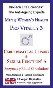 Pro Vitality 3: Cardiovascular Urinary & Sexual Function - help blood circulation