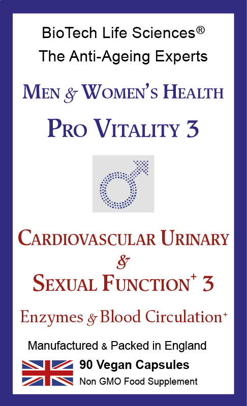 Pro Vitality 3: Cardiovascular Urinary & Sexual Function - help blood circulation