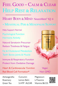 FEEL GOOD - Calm & Clear, Rest & Relax + Menopause - Ladies