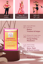 Load image into Gallery viewer, Women Superb Performance &amp; Energy Professional Gift Set- Energy Metabolism, Reduce Tiredness &amp; Fatigue, Help Nervous System &amp; Immune System Function
