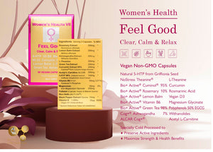 FEEL GOOD - Calm & Clear, Rest & Relax + Menopause - Ladies